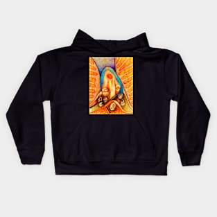 La caida del ángel Kids Hoodie